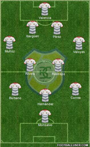 CD Itagüí Ditaires Formation 2017