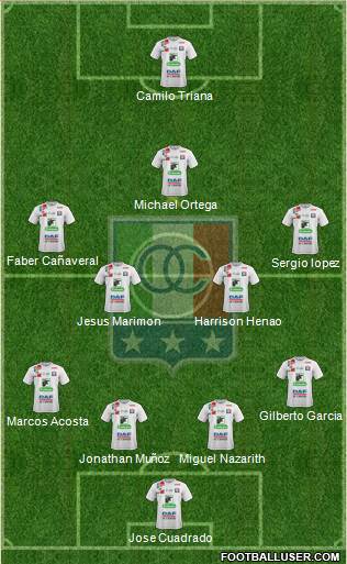 CD Once Caldas Formation 2017