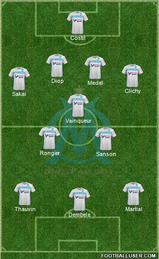 Olympique de Marseille Formation 2017