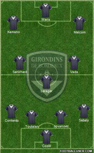 FC Girondins de Bordeaux Formation 2017