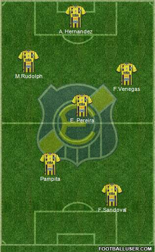 CD Everton de Viña del Mar S.A.D.P. Formation 2017