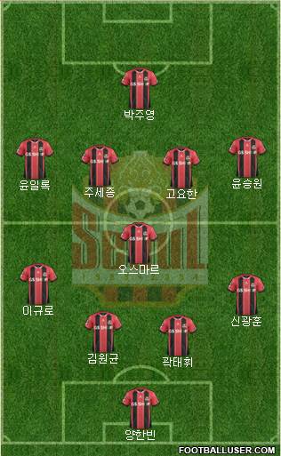FC Seoul Formation 2017