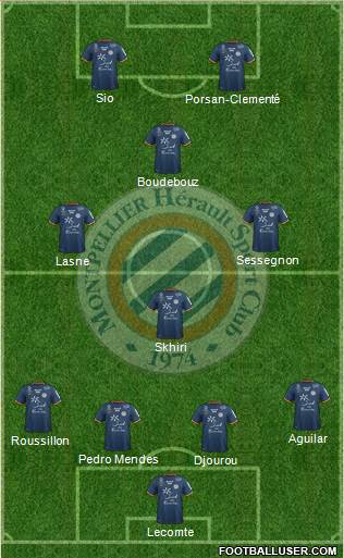 Montpellier Hérault Sport Club Formation 2017