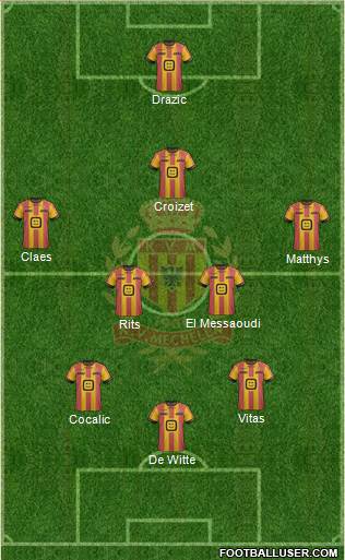 Yellow Red KV Mechelen Formation 2017