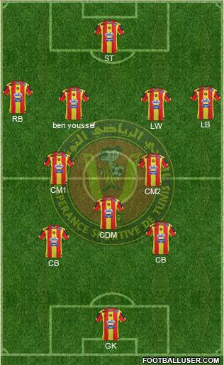 Espérance Sportive de Tunis Formation 2017