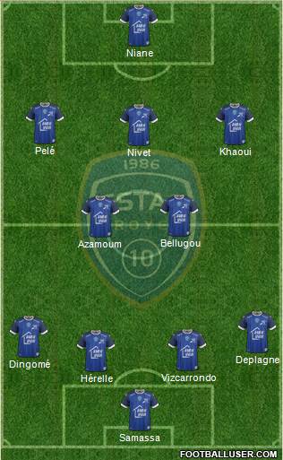 Esperance Sportive Troyes Aube Champagne Formation 2017