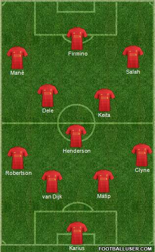 Liverpool Formation 2017