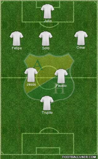 CD Atlético Huila Formation 2017