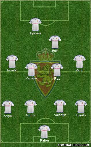 R. Zaragoza S.A.D. Formation 2017