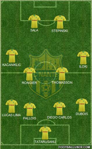 FC Nantes Formation 2017