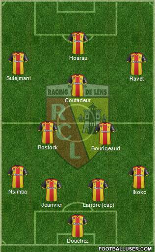 Racing Club de Lens Formation 2017