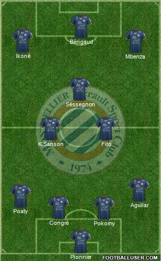 Montpellier Hérault Sport Club Formation 2017