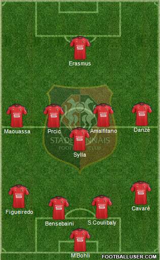 Stade Rennais Football Club Formation 2017