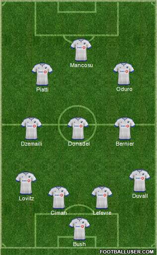 Montreal Impact Formation 2017