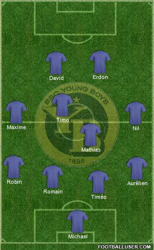 BSC Young Boys Formation 2017
