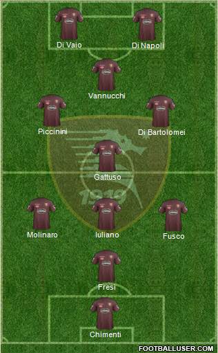 Salernitana Formation 2017