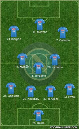 Napoli Formation 2017