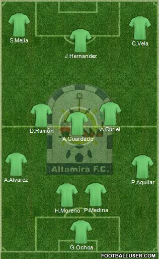 Club Altamira F.C. Formation 2017