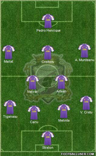 FC Timisoara Formation 2017