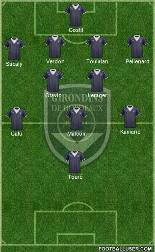 FC Girondins de Bordeaux Formation 2017
