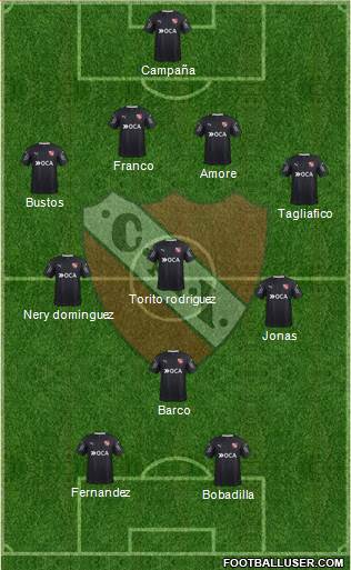 Independiente Formation 2017