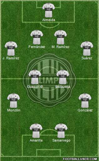 C Olimpia Formation 2017