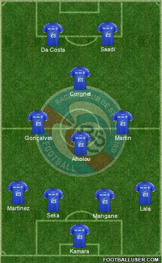 Racing Club de Strasbourg-Football Formation 2017