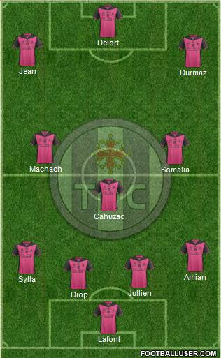 Toulouse Football Club Formation 2017