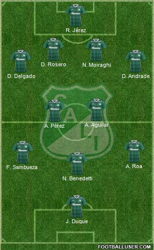 AC Deportivo Cali Formation 2017