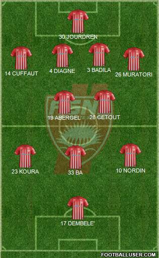 A.S. Nancy Lorraine Formation 2017