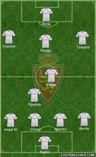 R. Zaragoza S.A.D. Formation 2017