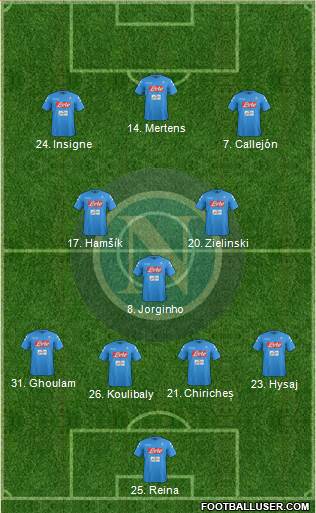 Napoli Formation 2017