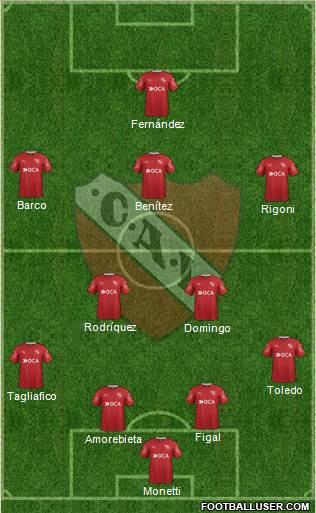 Independiente Formation 2017