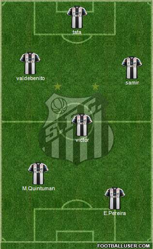 Santos FC Formation 2017