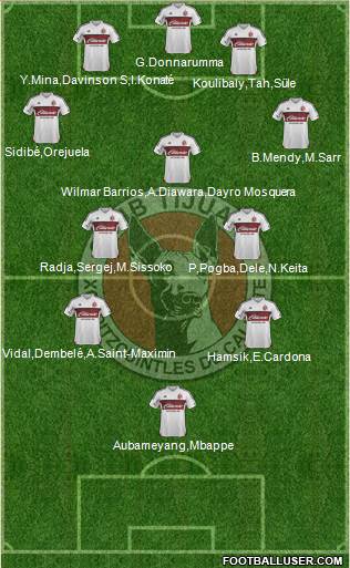 Xoloitzcuintles de Tijuana Formation 2017