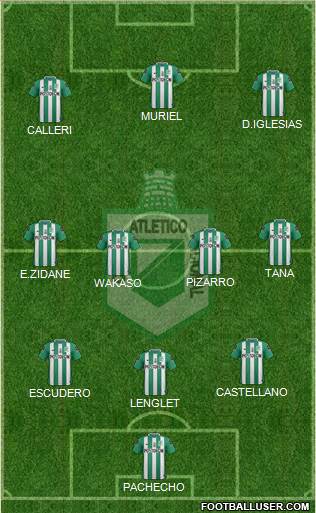 CDC Atlético Nacional Formation 2017