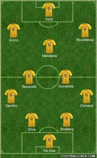 Torquay United Formation 2017