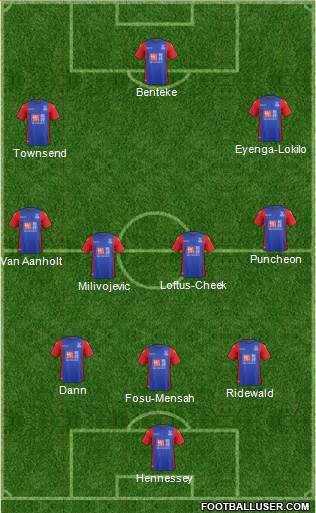 Crystal Palace Formation 2017