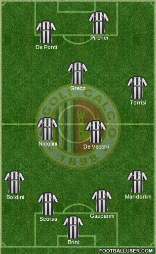 Ascoli football formation