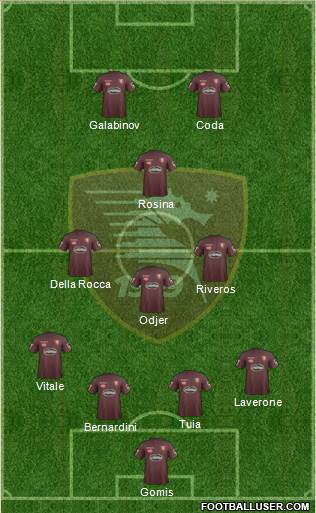 Salernitana Formation 2017