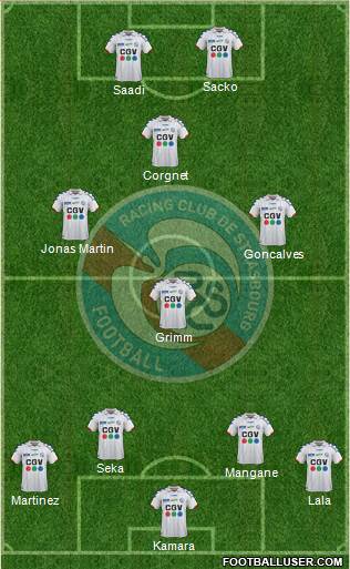 Racing Club de Strasbourg-Football Formation 2017