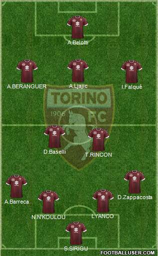 Torino Formation 2017