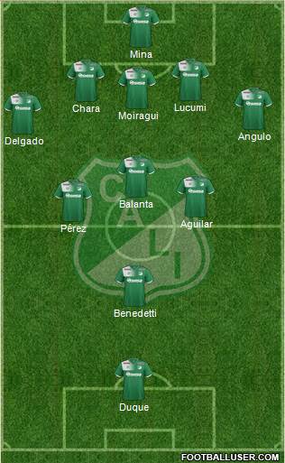 AC Deportivo Cali Formation 2017