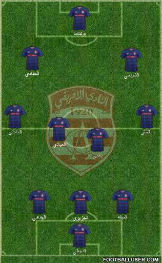Club Africain Tunis Formation 2017
