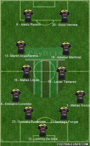 Centro Cultural y Deportivo El Tanque Sisley Formation 2017