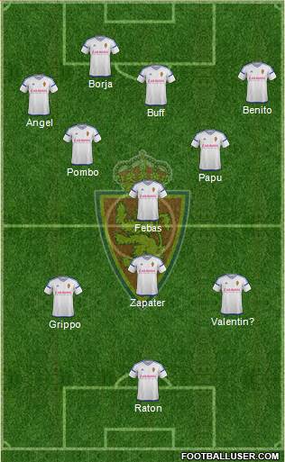 R. Zaragoza S.A.D. Formation 2017