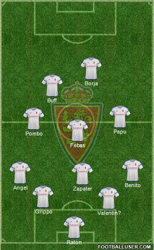 R. Zaragoza S.A.D. Formation 2017