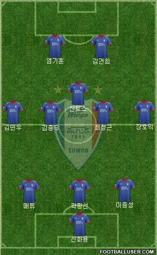 Suwon Samsung Blue Wings Formation 2017