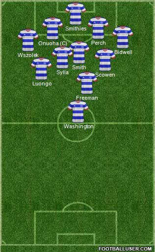 Queens Park Rangers Formation 2017