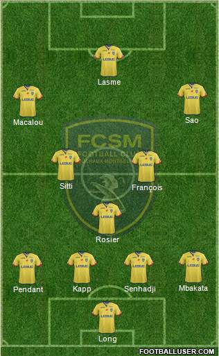 FC Sochaux-Montbéliard Formation 2017
